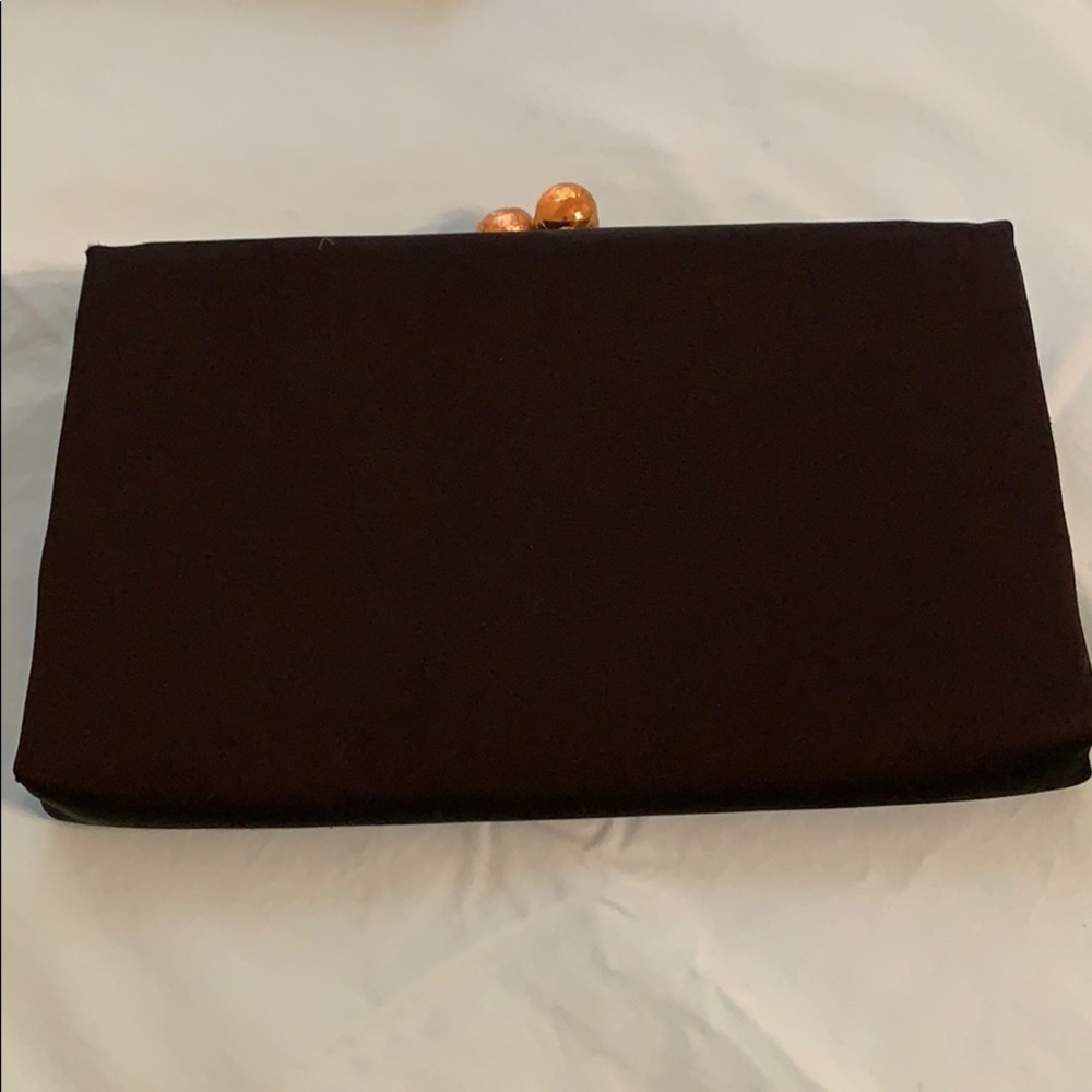 Satin After Five clutch purse.